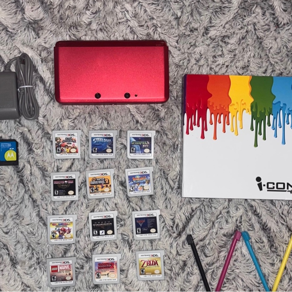 3ds bundle with 12 games